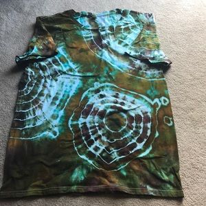 Brand new tie-dyed specially ordered T-shirt